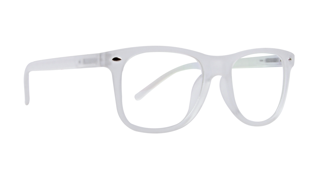 HUSTLR | |Full Rim |TR90 |WHITE-TR90