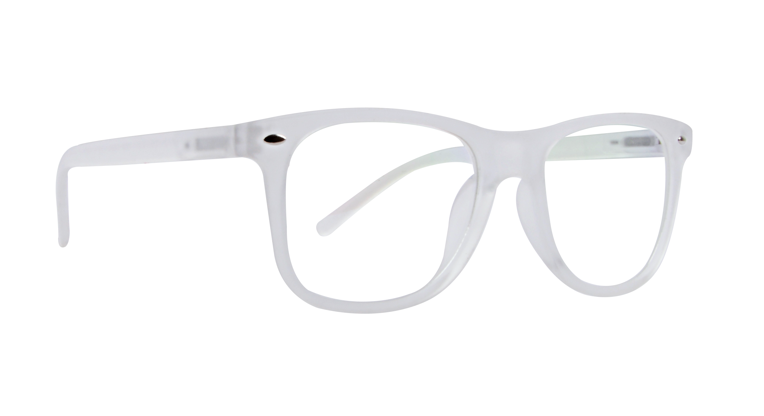HUSTLR | |Full Rim |TR90 |WHITE-TR90