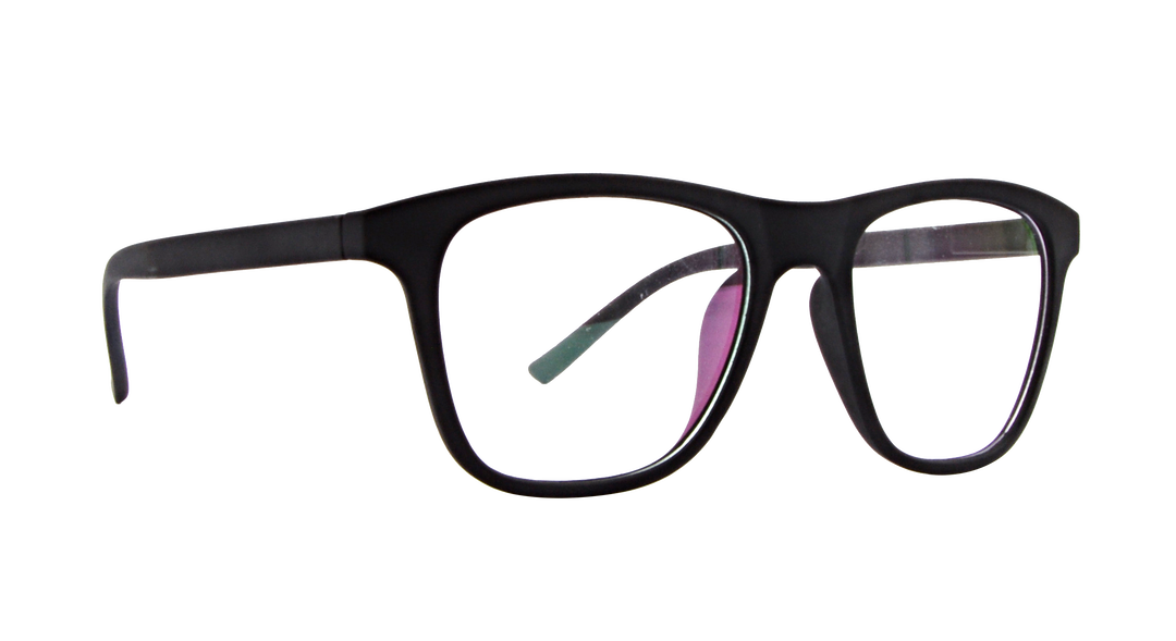 HUSTLR | |Full Rim |TR90 |BLACK-TR90