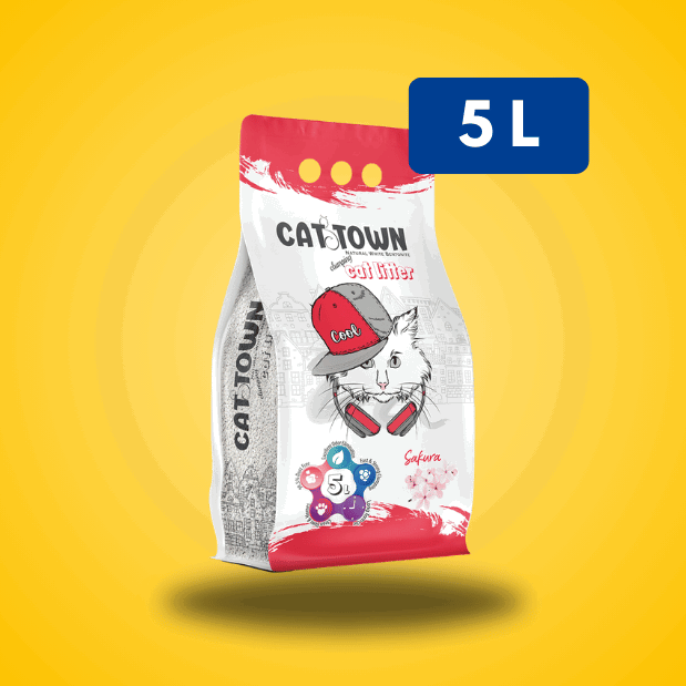 CAT TOWN - 5L -  Litière agglomérante_0