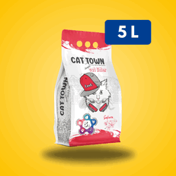 CAT TOWN - 5L -  Litière agglomérante