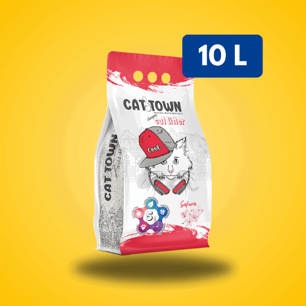 CAT TOWN - 10L - Litière agglomérante