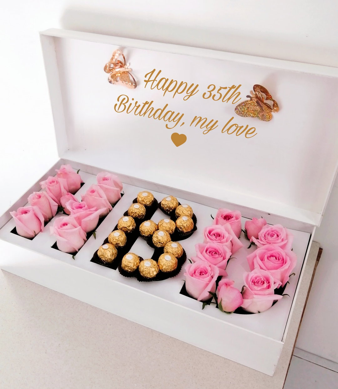 HBD (pink roses)