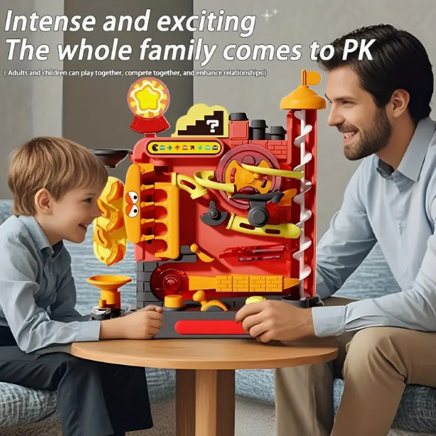 A Thrilling Adventure Tabletop Game with Rolling Balls, Perfect for Boys And Girls to Enjoy.