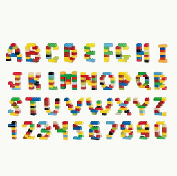 1200 pcs Children's Educational Small Grain Building Blocks, Puzzle Toys, Plug-in Building Blocks,