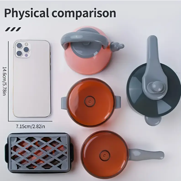 Miniature Simulation Small Kitchen Cooking Utensil Set_5