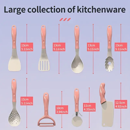 Miniature Simulation Small Kitchen Cooking Utensil Set