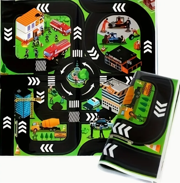20 pcs Power Pull Back toy Cars with storage box._2
