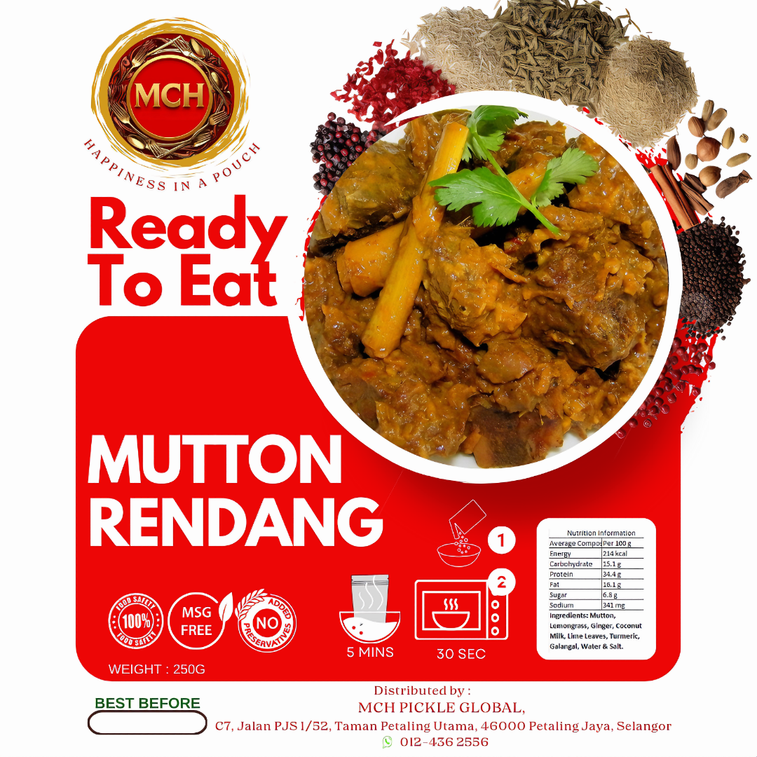 READY TO EAT MUTTON RENDANG