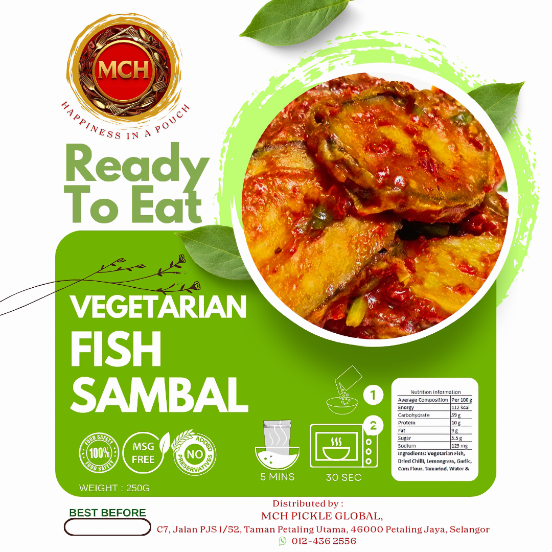 BB READY TO EAT VEGETARIAN FISH SAMBAL