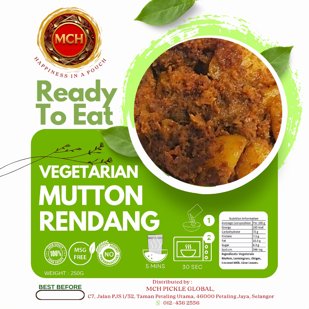 BB READY TO EAT VEGETARIAN MUTTON RENDANG
