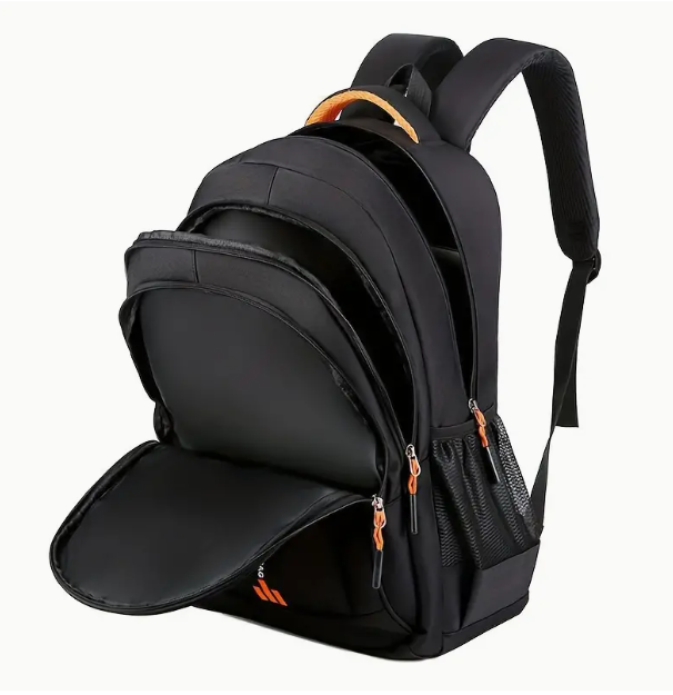High-Capacity Nylon Sports / School Backpack._1