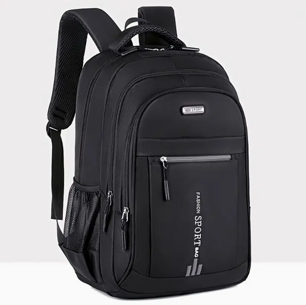 High-Capacity Nylon Sports / School Backpack.