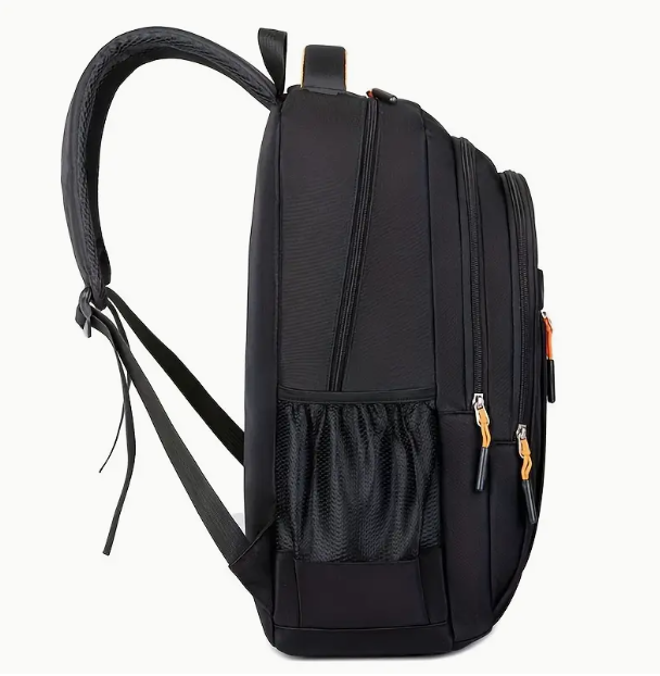 High-Capacity Nylon Sports / School Backpack._3