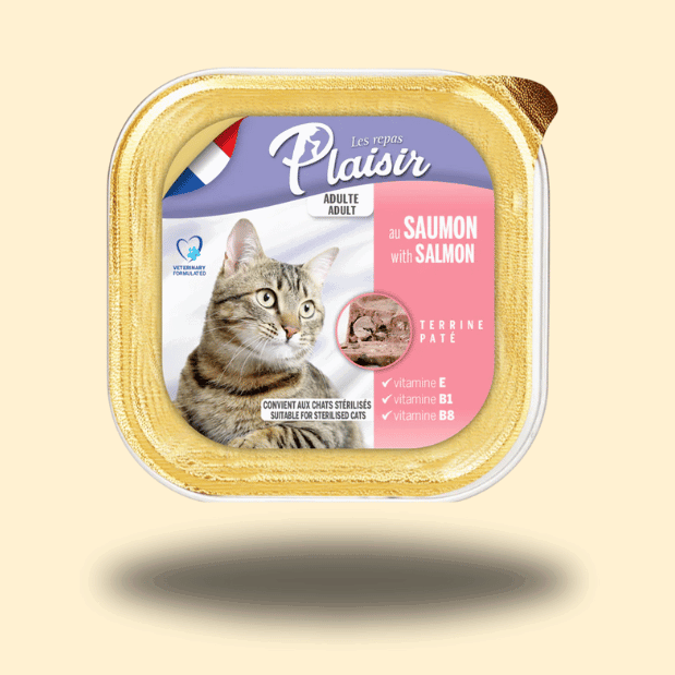 PLAISIR - Pâté pour Chat - Saumon_0