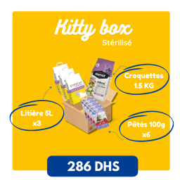 Kitty Box pour Chat Stérilisé