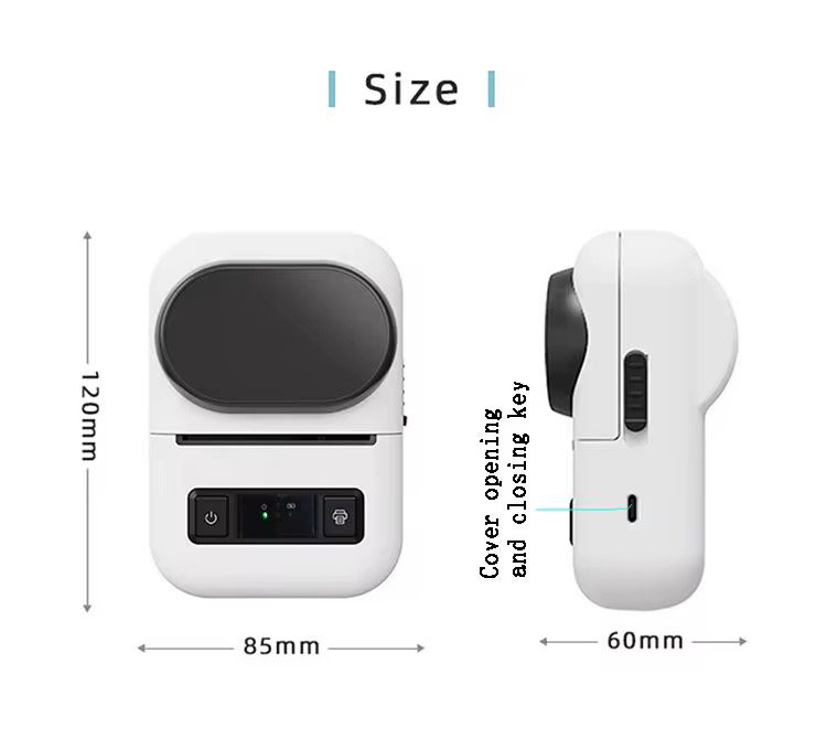 MINI IMPRIMANTE LASER POUR ÉTIQUETTES AUTO COLLANTE