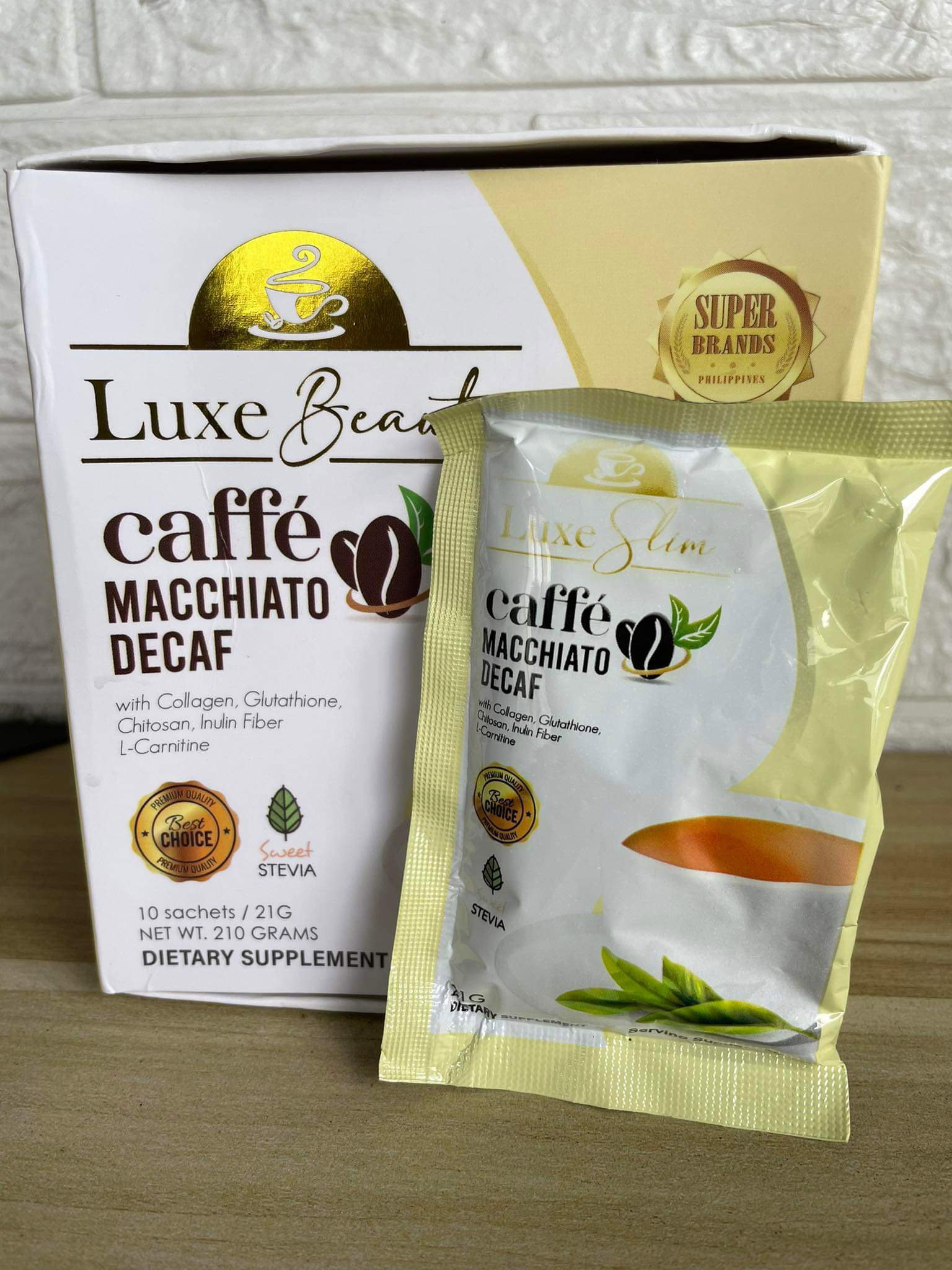 Luxe Slim Caffe Macchiato Decaf