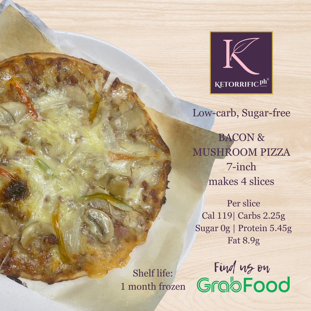 Bacon Mushroom Pizza (frozen)