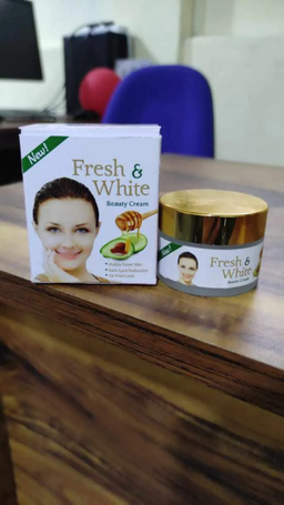 fresh and white beauty cream