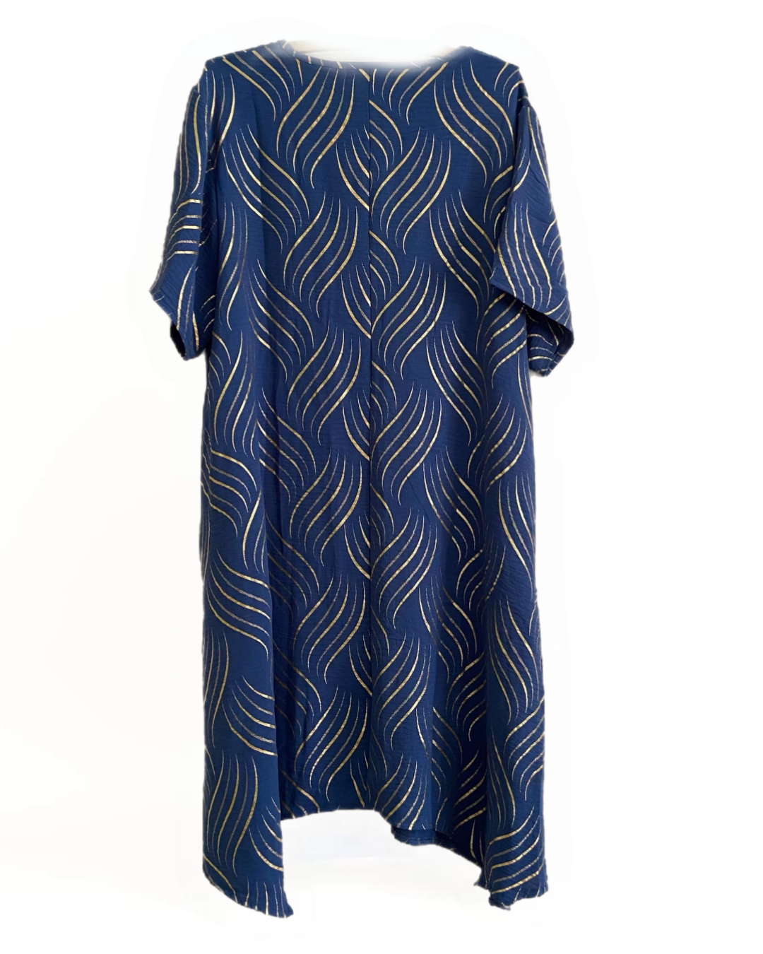 Golden Wavy Dress _5