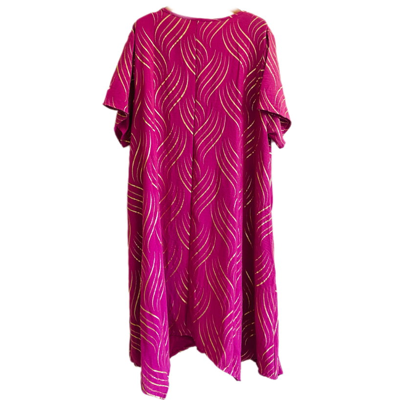 Golden Wavy Dress _1