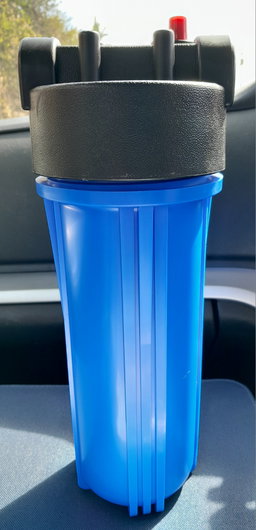 Housing 10" Blue 1/2"