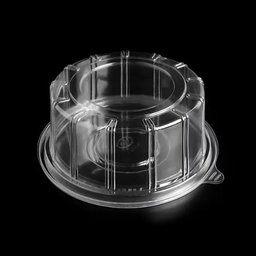 Base Para Bolo Acrilica Com Tampa Transparente
