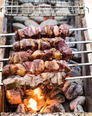 Goat kebab