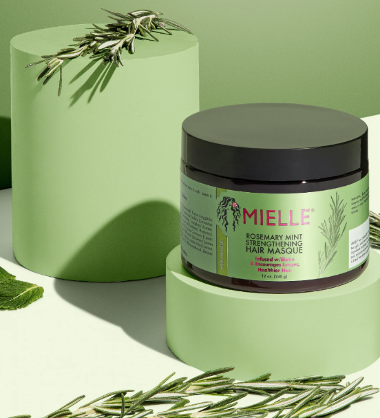 Rosemary Mint Strengthening Hair Masque. TR103_1