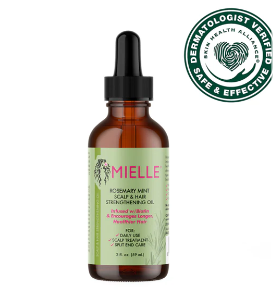 Rosemary Mint Scalp & Hair Strengthening Oil. TR104