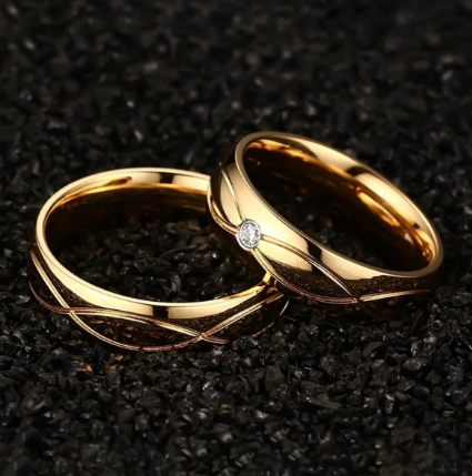 Bague en or plaque 18 kara_3