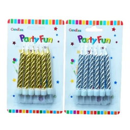 Velas de Aniversario De 6Pcs 