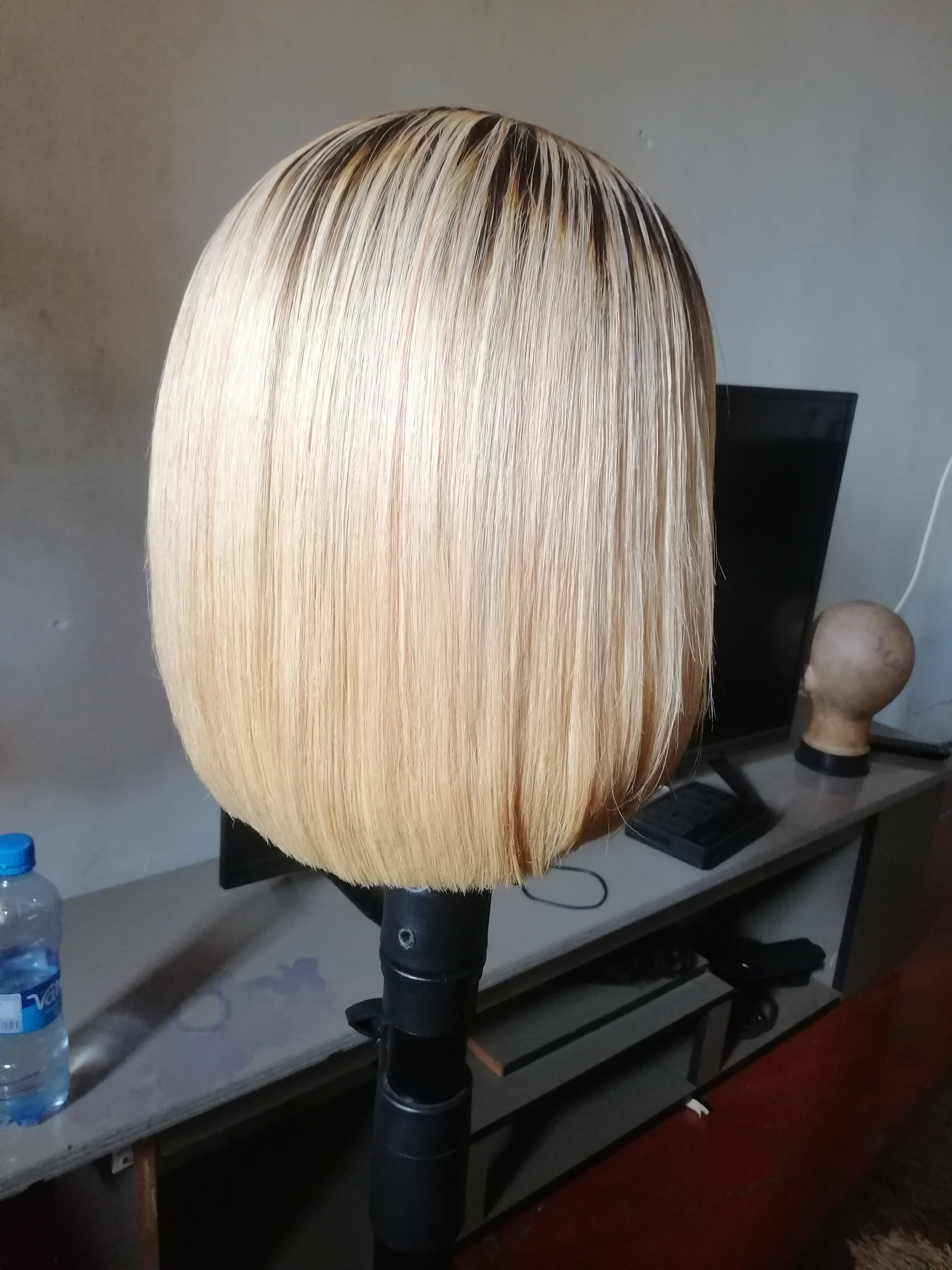 Vietnamese Virgin SDD Bonestraight blonde 8"_1