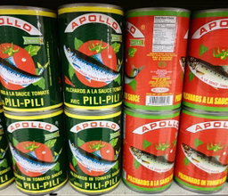 Tomato fish in tin