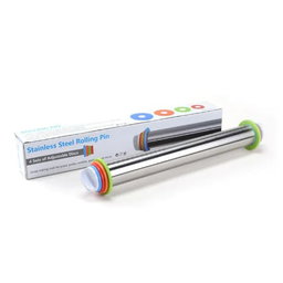 Rolo Inox - 4 discos ajustáveis - 2cm/3cm/6cm/10cm De Altura