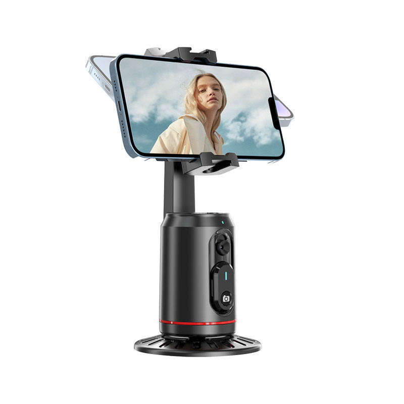 Suporte para celular com rastreamento facial automático, estabilizador de giroscópio de 360°_1