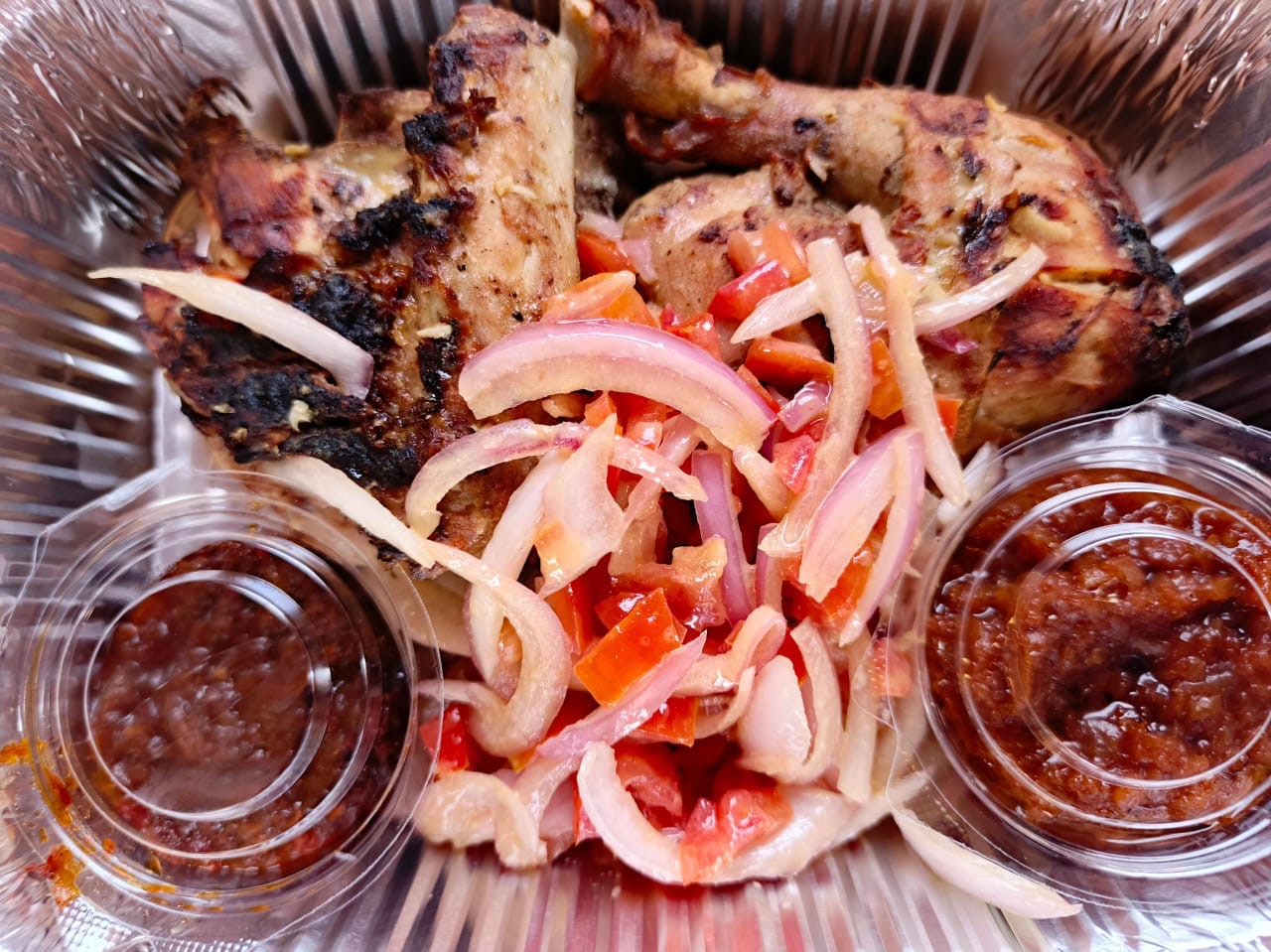 Demi poulet braisé _0