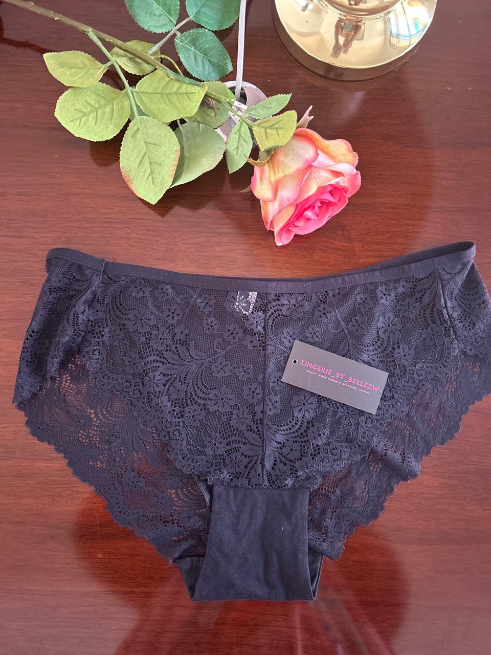 High end lace panty Plus size_2