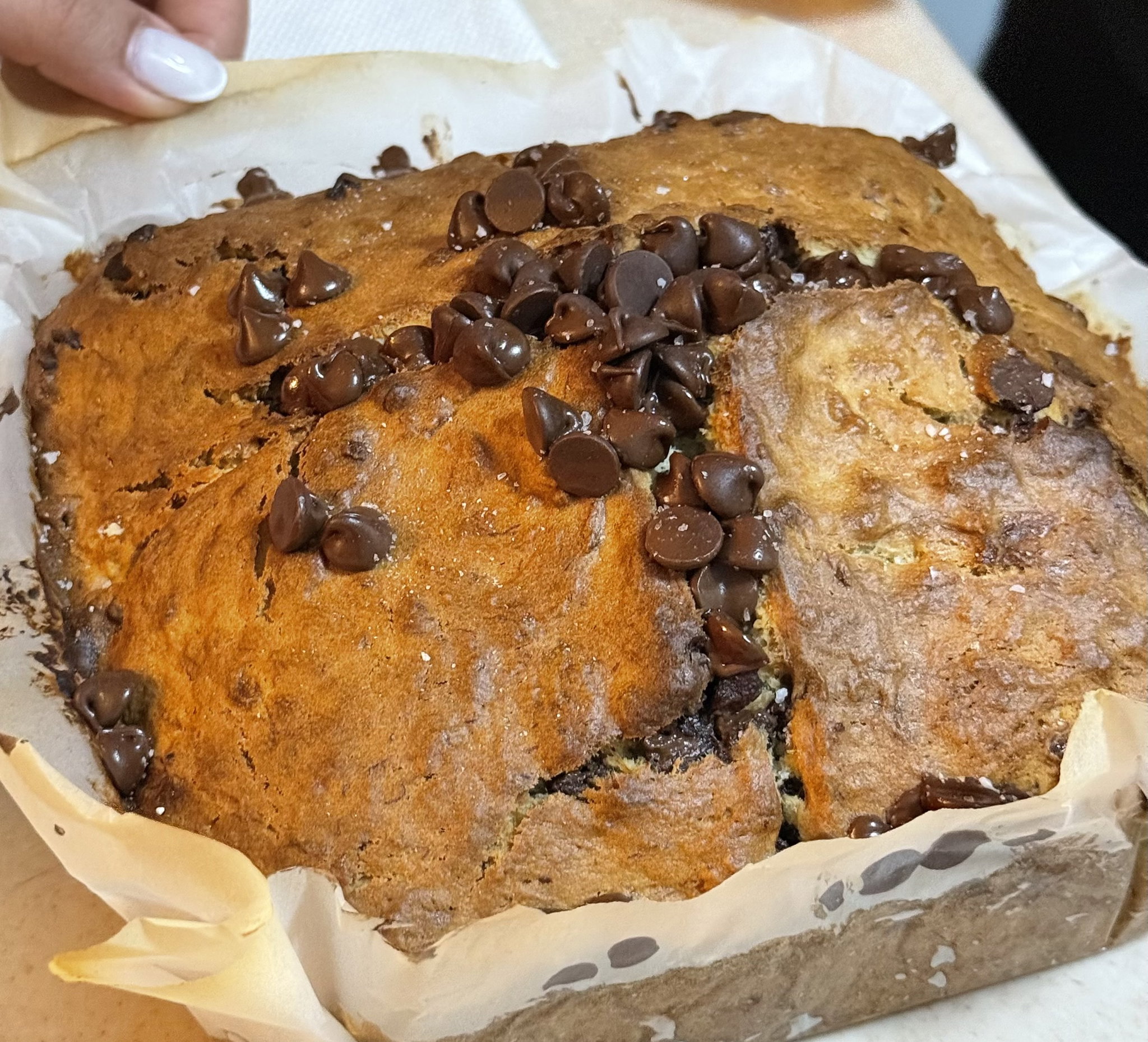 Banana bread con chocolate _2