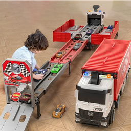 Multifunctional Toy Alloy Car Transport Truck Set