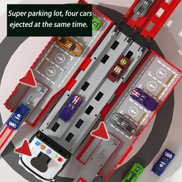 Multifunctional Toy Alloy Car Transport Truck Set