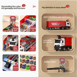 Multifunctional Toy Alloy Car Transport Truck Set