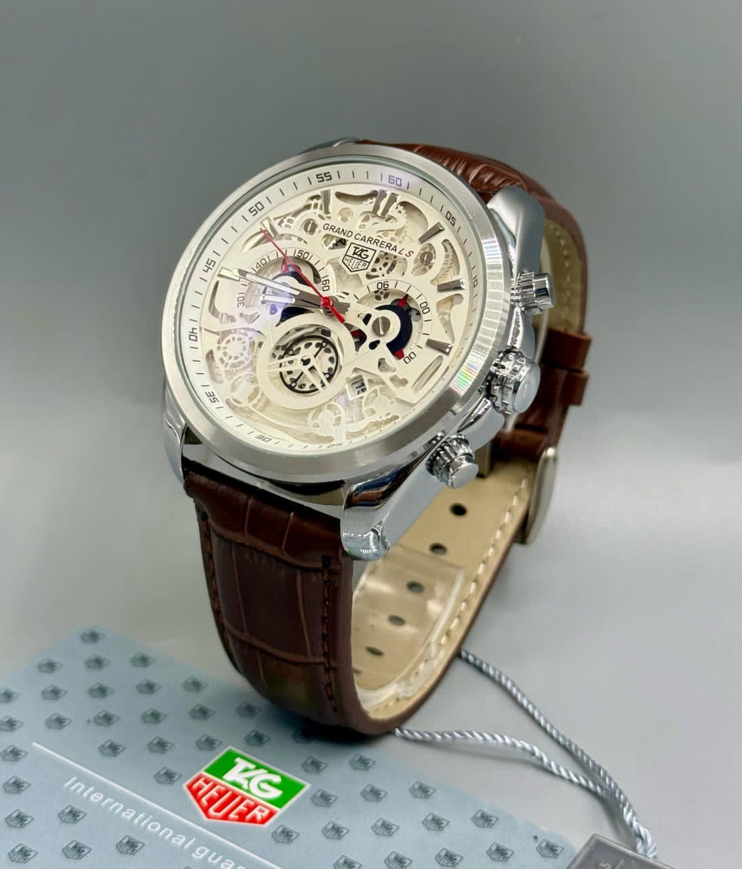 TAG Heuer Men's Leather Watch