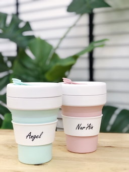 Personalised Stojo Spring Collection Authentic Collapsible Cups | For Him For Her Eco-Friendly Gift
