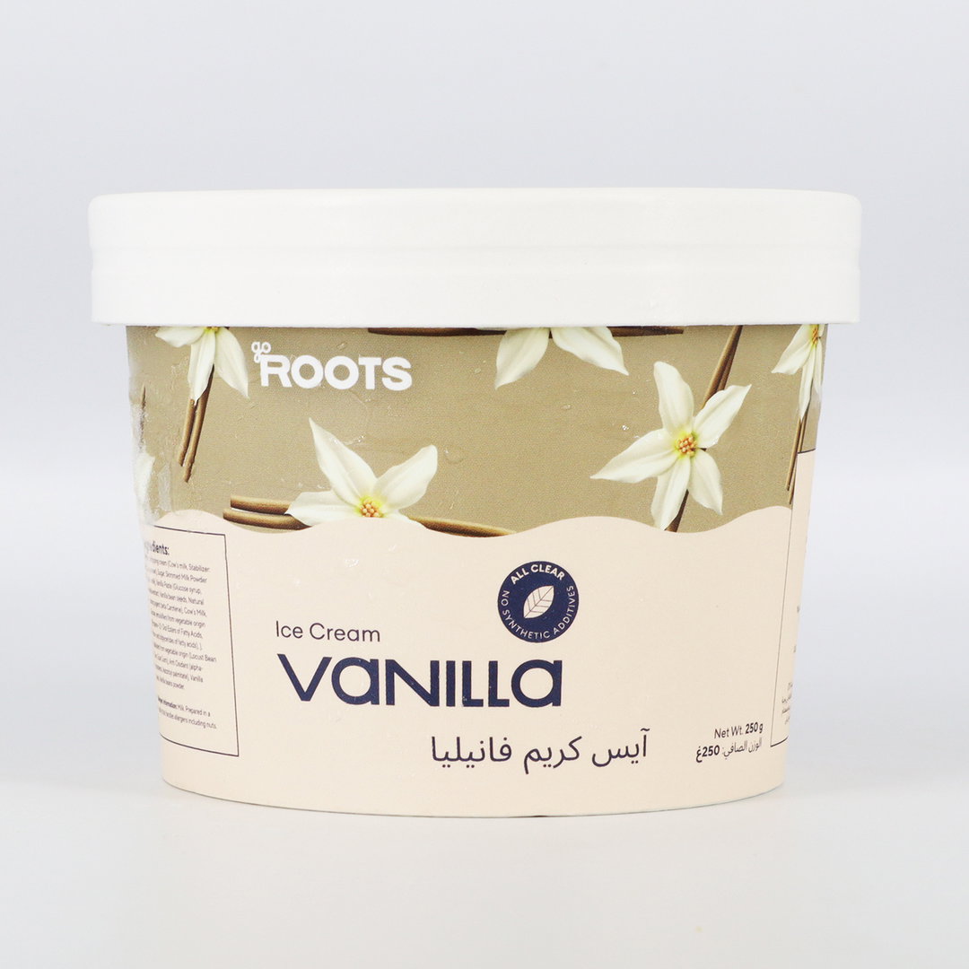 Roots Vanilla Ice Cream 250ml