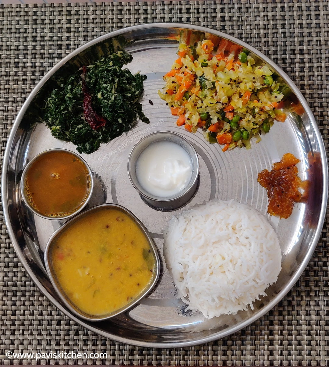 South Indian Veg Meal