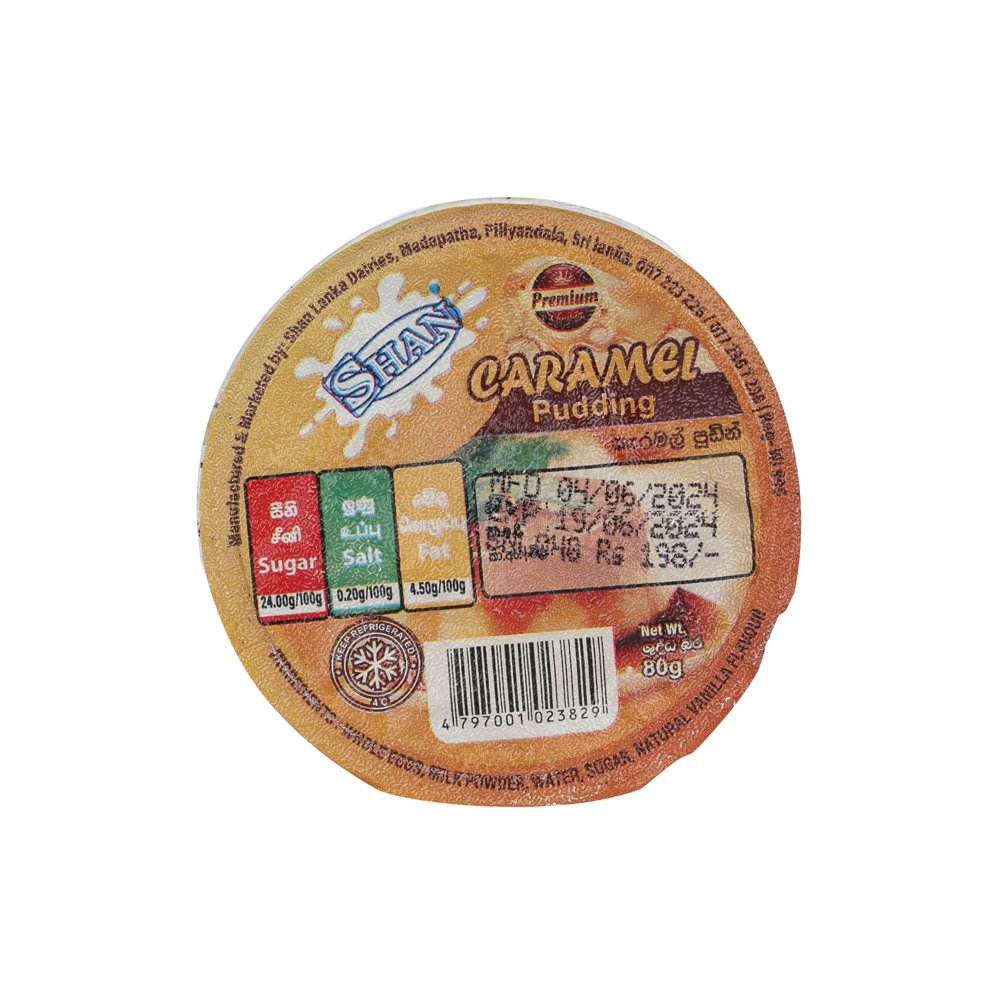 Shan Lanka Caramel Pudding 80g