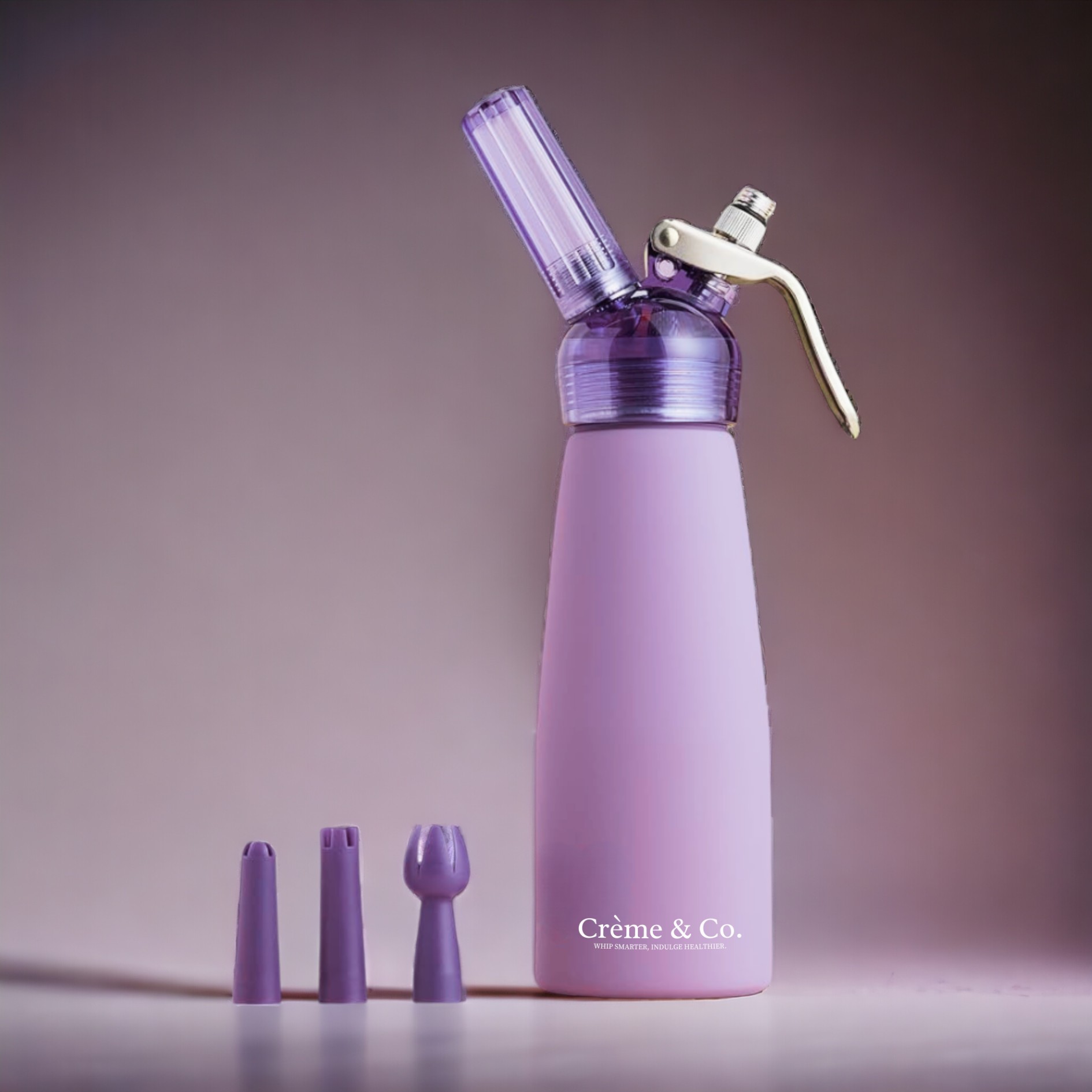 Crème & Co. Whipped Cream Dispenser - Aluminium_4