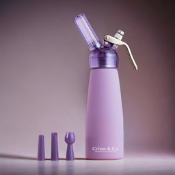Crème & Co. Whipped Cream Dispenser - Aluminium